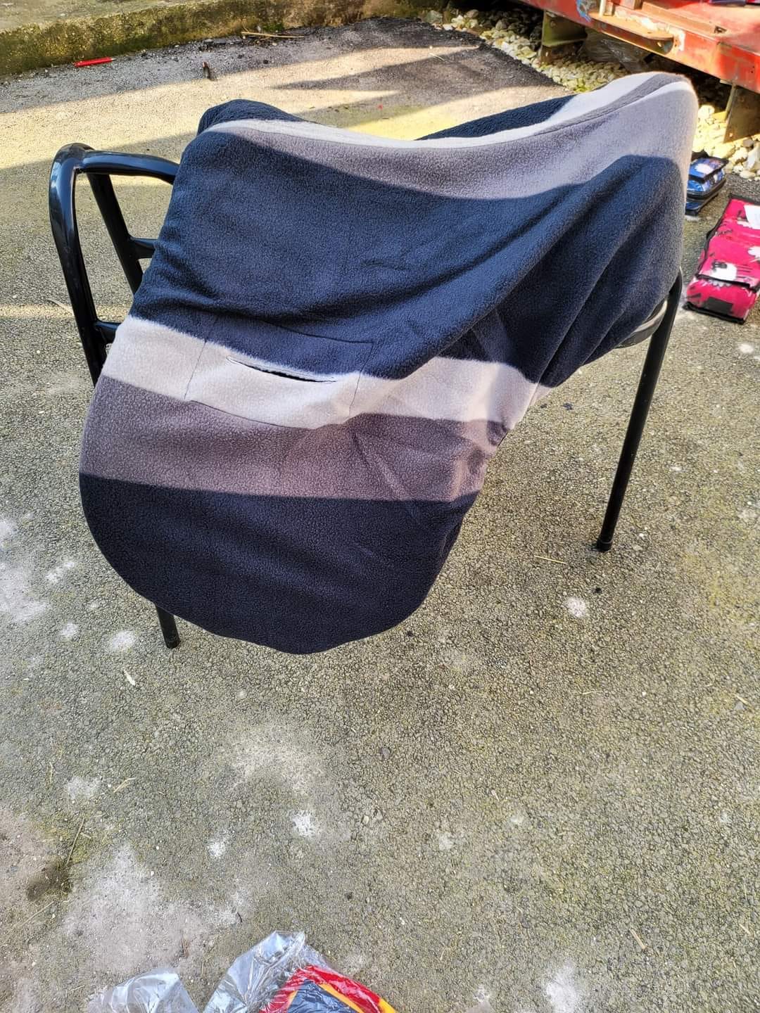 Ride on Fleece Saddle Covers SJH Equestrian